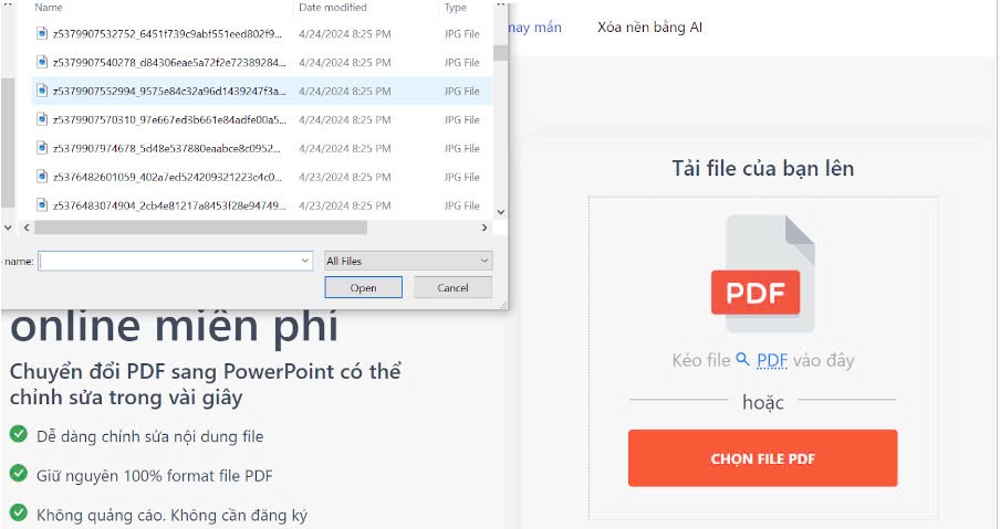 Công cụ pdf360.org chuyển đổi file PDF sang PowerPoint miễn phí