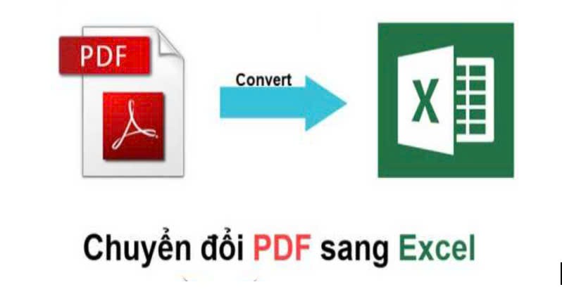 chuyển đổi file PDF sang Excel miễn phí